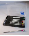 BECO 205941 – Coffret 7 tournevis horloger mèches rechange