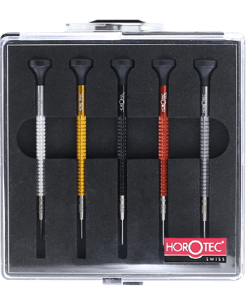 HOROTEC 01.020-A – Assortiment tournevis aluminium