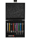 HOROTEC 01.020-E – Assortiment 9 tournevis alu