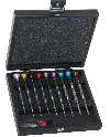 HOROTEC 01.218-A – Coffret bois 9 tournevis pro