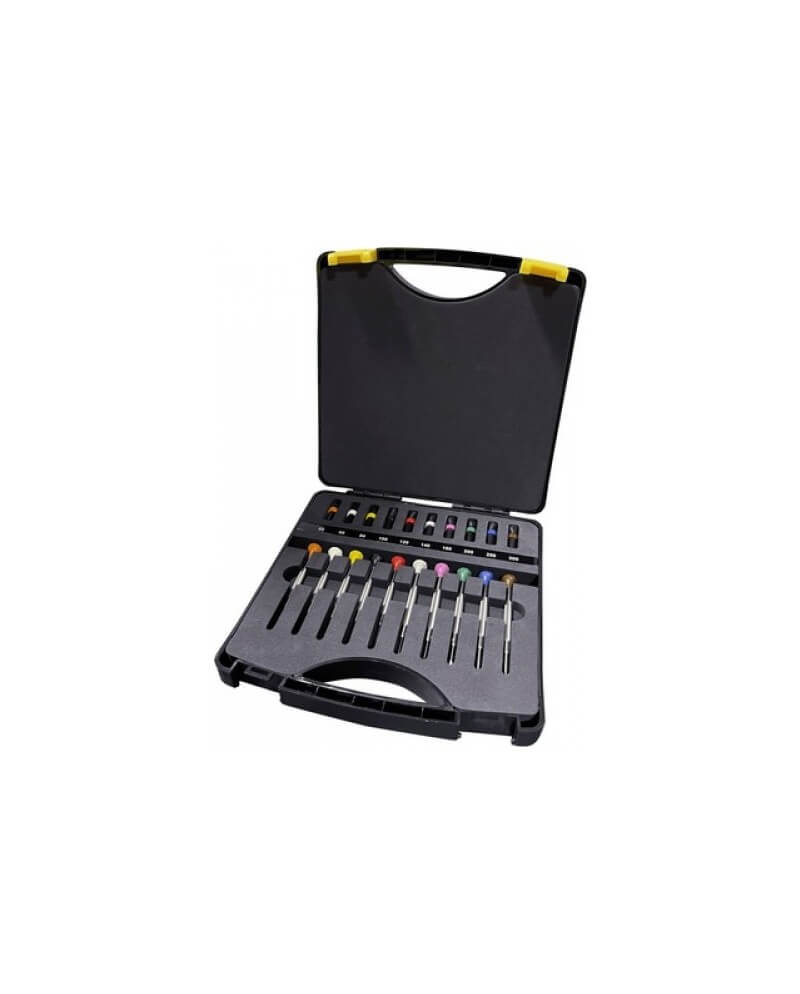 BERGEON 30081-AM10 – Set 10 tournevis précision