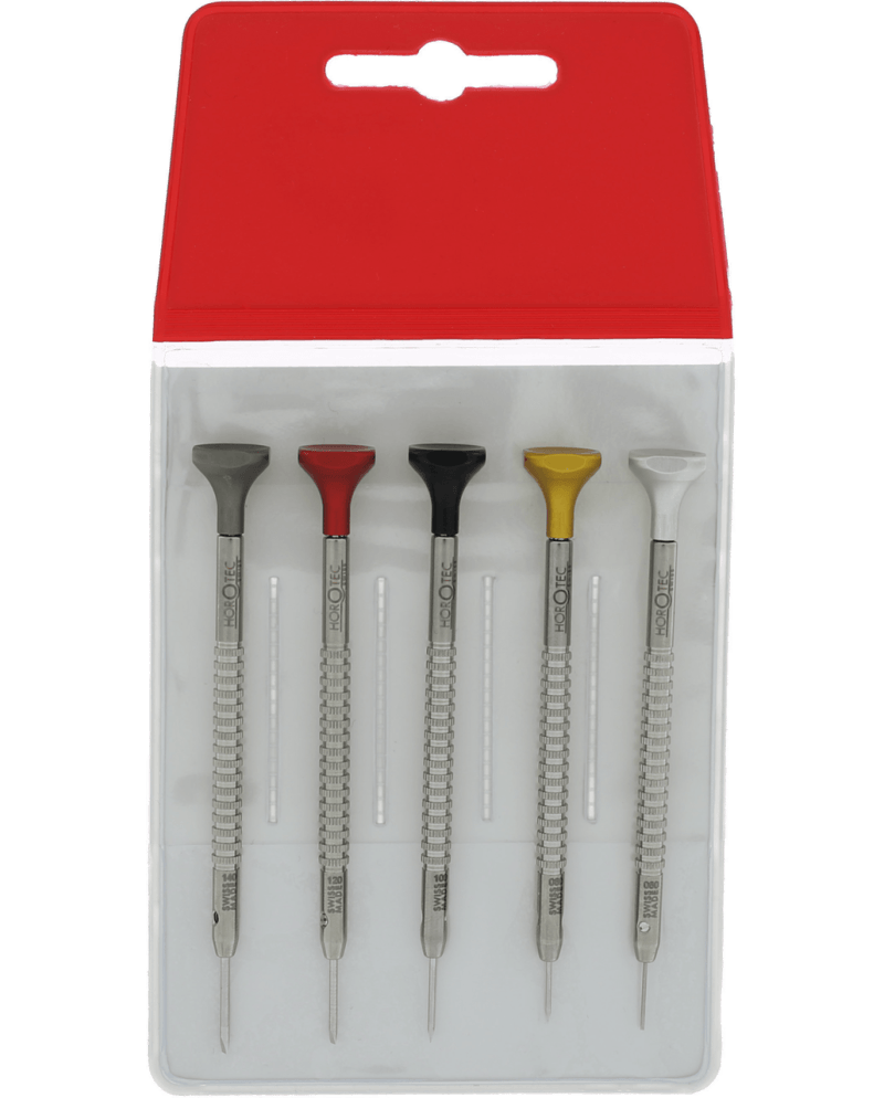 HOROTEC 01.218-B – Pochette tournevis alu billes