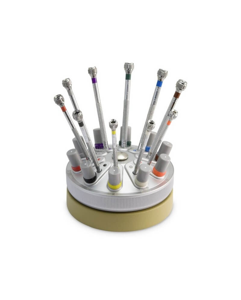 BECO 205950 – Socle tournant 10 tournevis horloger précision