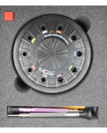 HOROTEC 01.020-C – Socle tournant 10 tournevis