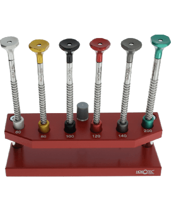 HOROTEC 01.218-D – Socle 6 tournevis horloger