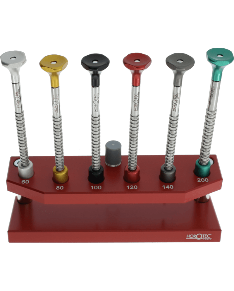HOROTEC 01.218-D – Socle 6 tournevis horloger