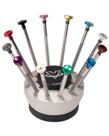 VOH 3000788 – Socle tournant 12 tournevis horloger précision