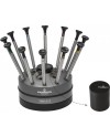 bergeon-7965-s12-socle-tournant-avec-12-tournevis-d-horloger-tork-speed