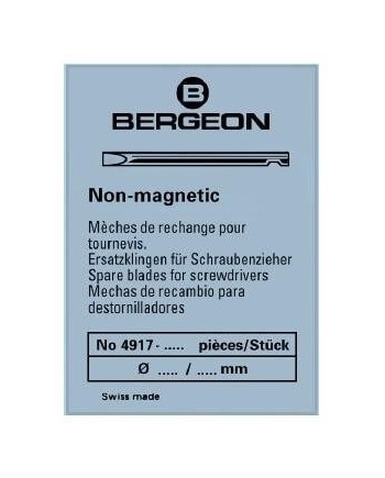 BERGEON – Mèche tournevis amagnétique précision