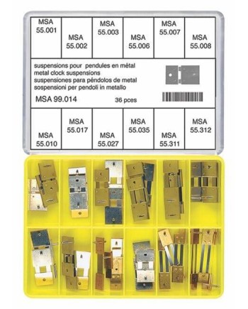 HOROTEC - Assortiment suspensions pour pendule