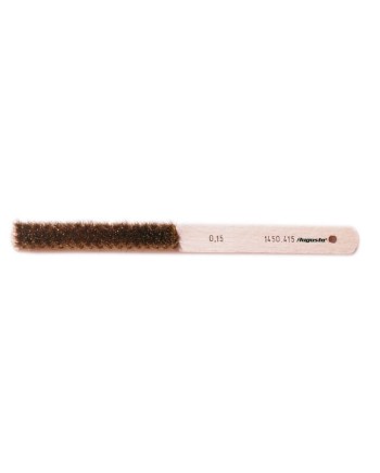 AUGUSTA – Brosse laiton 3 rangs nettoyage doux métal