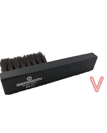 BERGEON 6413 – Brosse crin manche bois douce