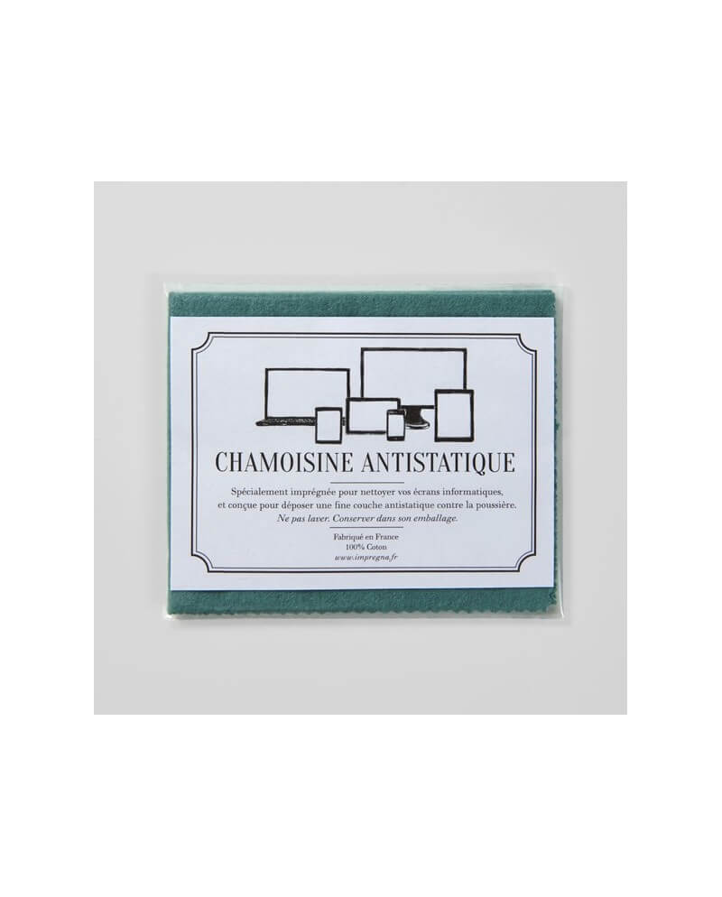 IMPREGNA - Chamoisine antistatique pour écrans