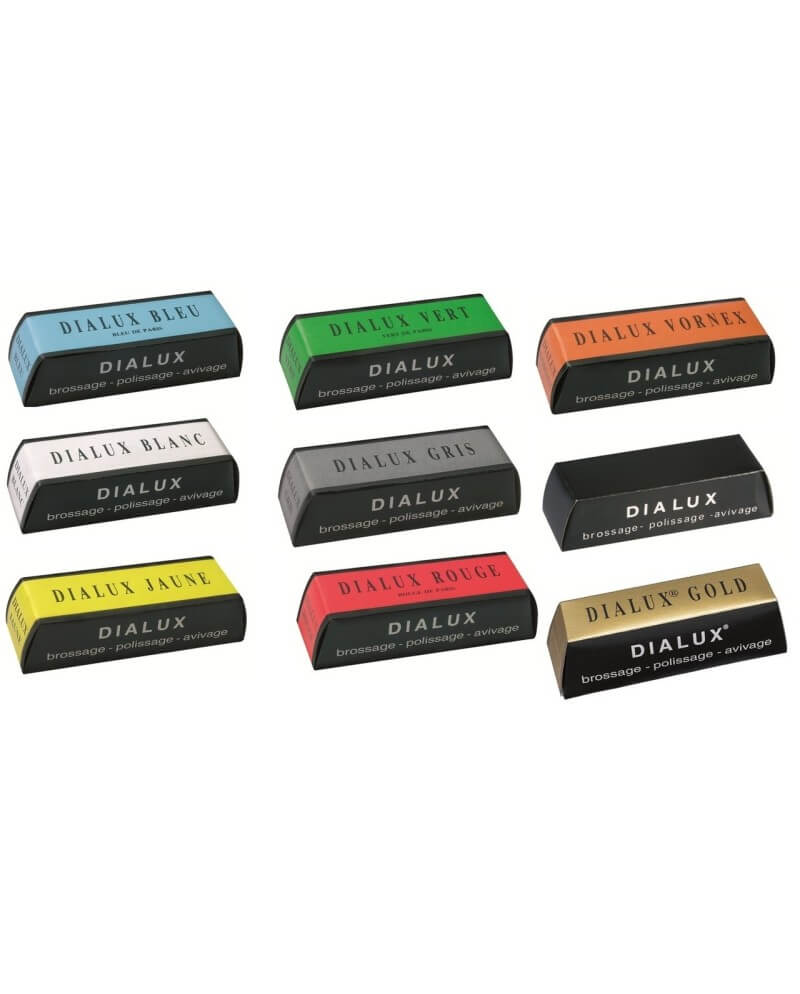 OSBORN Dialux – Assortiment 9 pâtes polir usage complet