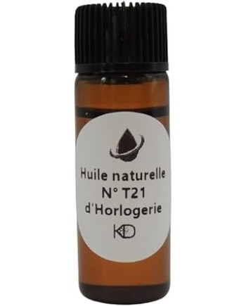 PASSION HORLOGERIE – La T21 huile naturelle universelle 5 ml