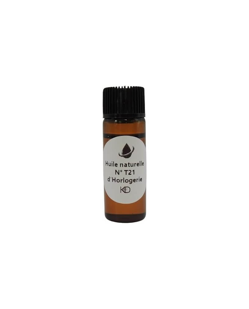 PASSION HORLOGERIE – La T21 huile naturelle universelle 5 ml