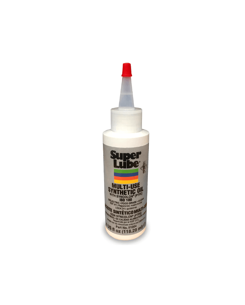 SUPER LUBE ISO 100 – Huile synthétique multi-usages 118,29 ml