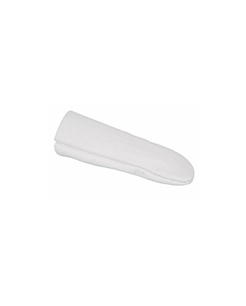 HOROTEC 26.243-XL – Doigtier long cuir blanc