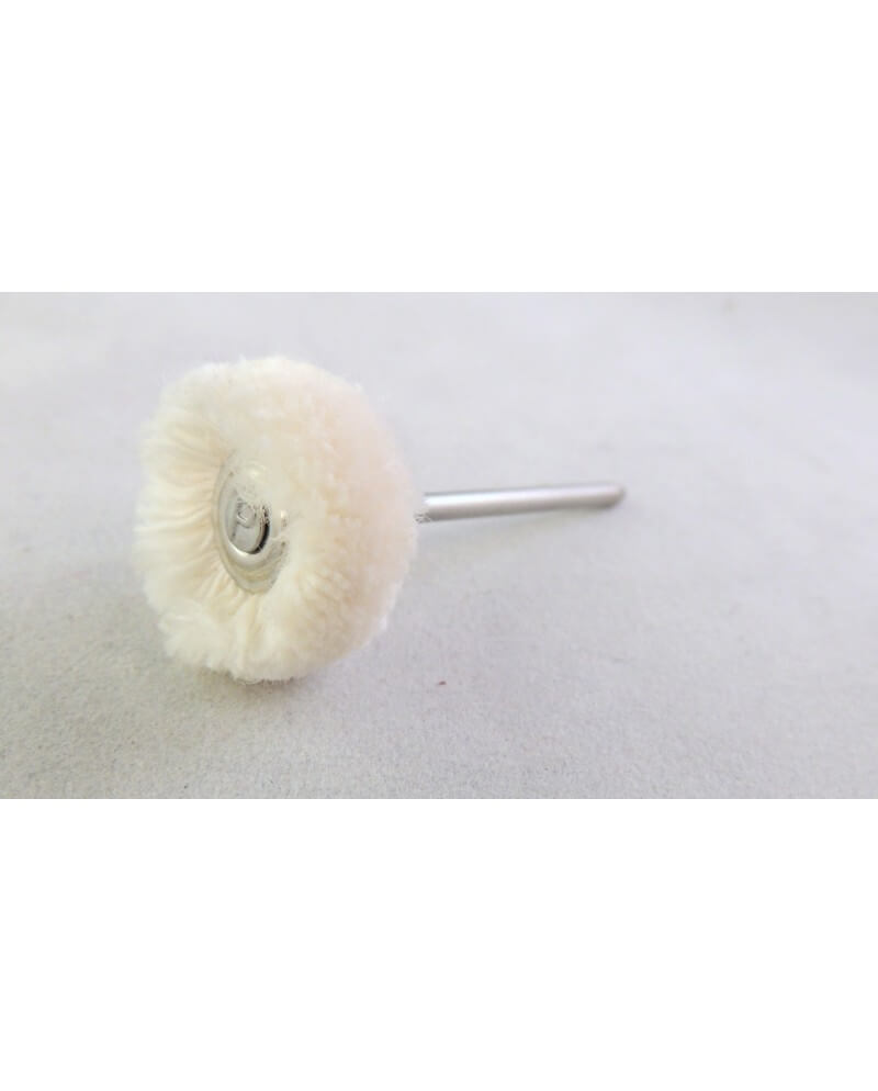 POLIRAPID Ø21 mm – Brossette fil coton finition lustrage