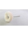 POLIRAPID Ø21 mm – Brossette fil coton finition lustrage