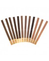 BECO - Assortiment de 12 cabrons d’émeri type spatule