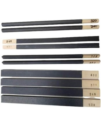 BECO - Assortiment de 10 cabrons d’émeri formes variées