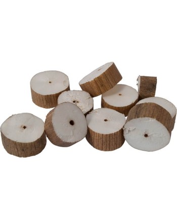 BECO - Assortiment de 10 rondelles de moelle de sureau