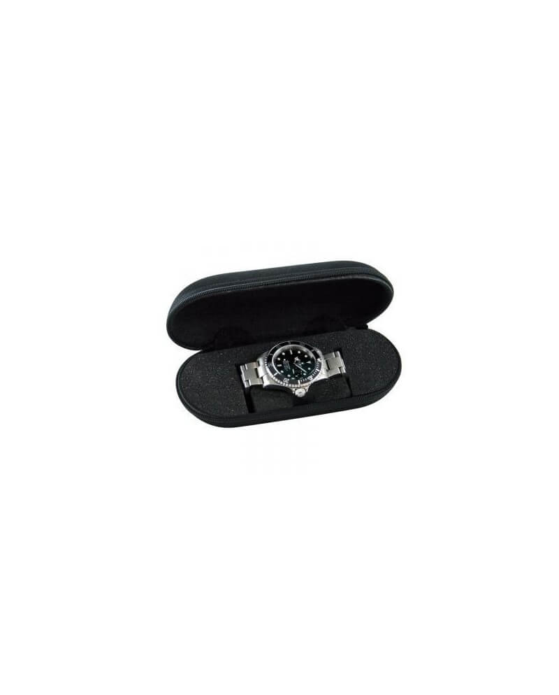 BECO WATCH BOX – Boîte tissu ovale rangement montre protection