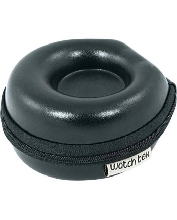 BECO WATCH BOX – Boîte simili cuir ronde rangement montre