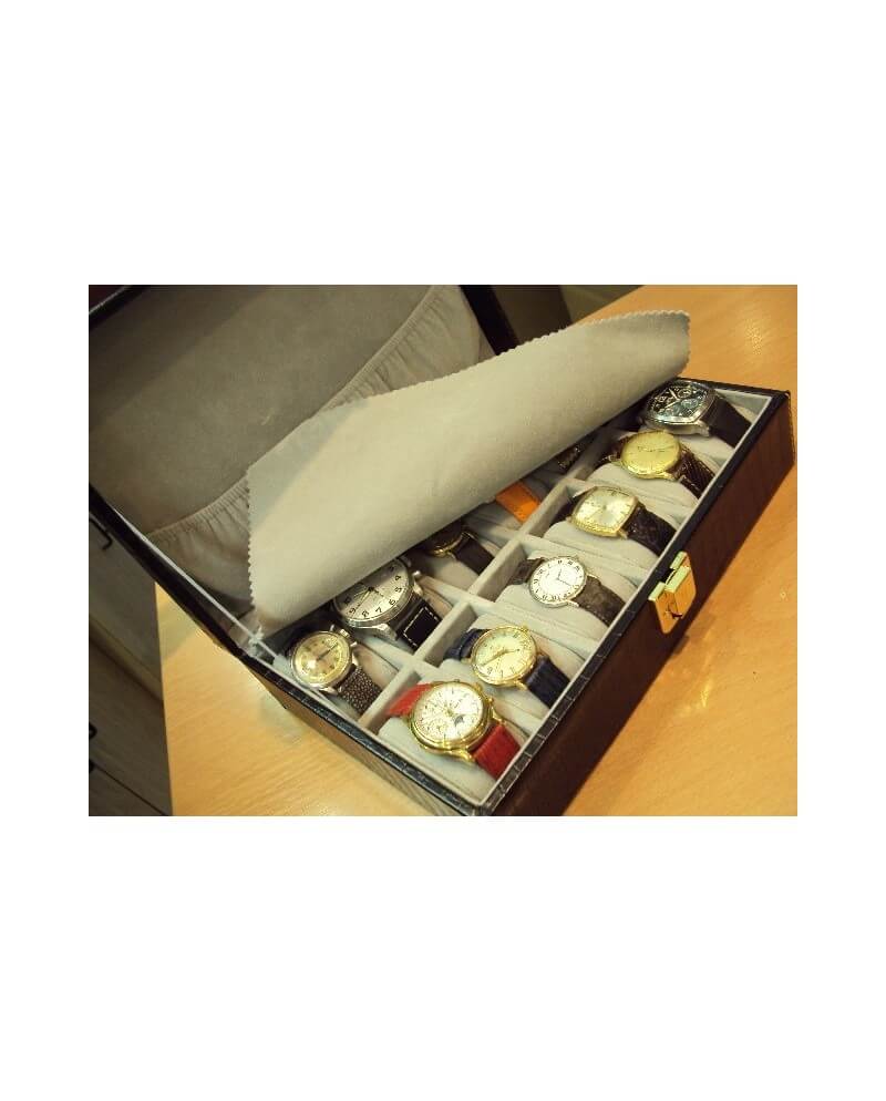 HOROTEC – Boîte rangement 12 montres atelier