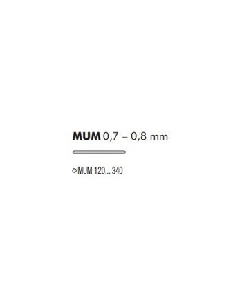 VERLUX MUM – Glace minérale ronde remplacement montre