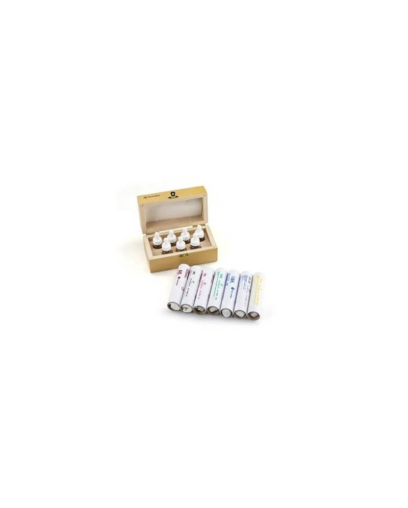 TECHNOFLUX - Coffret professionnel DELUXE 7 réactifs