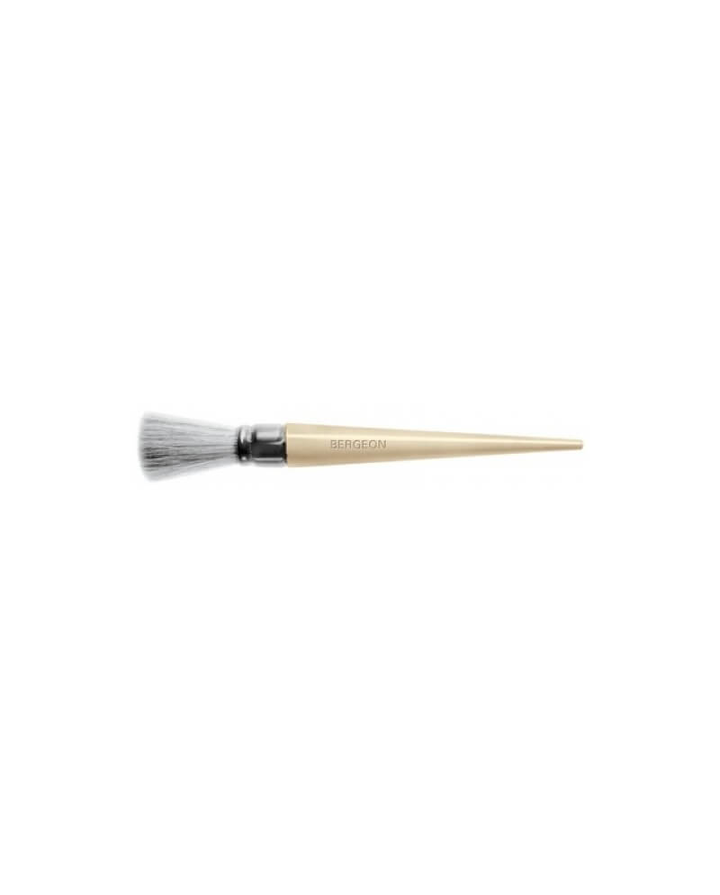 BERGEON 1307-02 – Pinceau soie blanche Ø 9 mm