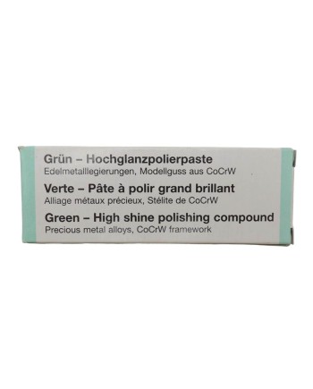 HATHO Polistar Verte – Pâte solide lustrage finition métal