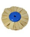 POLIRAPID Ø90x8 mm – Disque daim polissage finition cuir