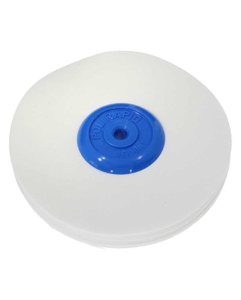 POLIRAPID Ø100 mm – Disque coton doux polissage finition