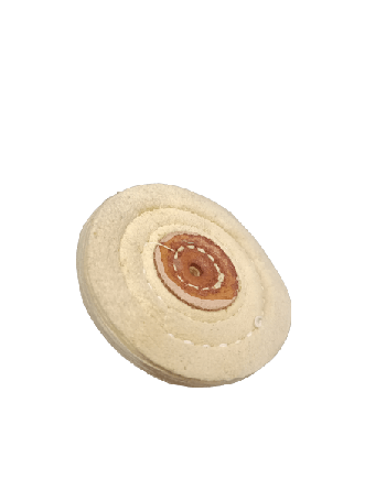 Disque en peau de chamois cousu Ø 70 mm