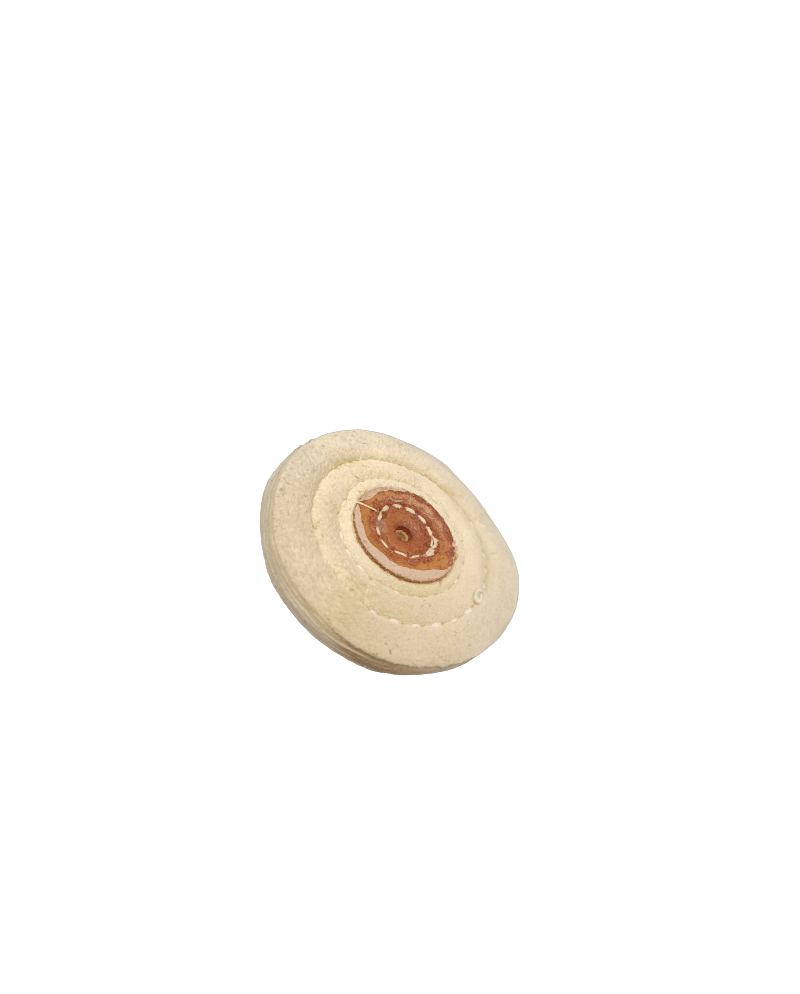 Disque en peau de chamois cousu Ø 70 mm