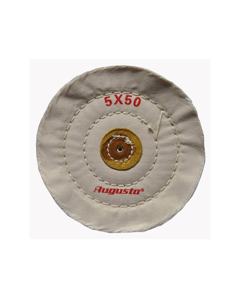 AUGUSTA – Disque mousseline cousu  polissage finition