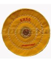 AUGUSTA – Disque mousseline jaune cousu  polissage
