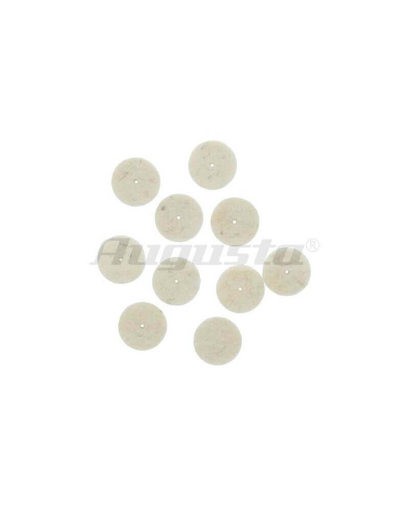 AUGUSTA – Roues feutre lot de 10 polissage fin