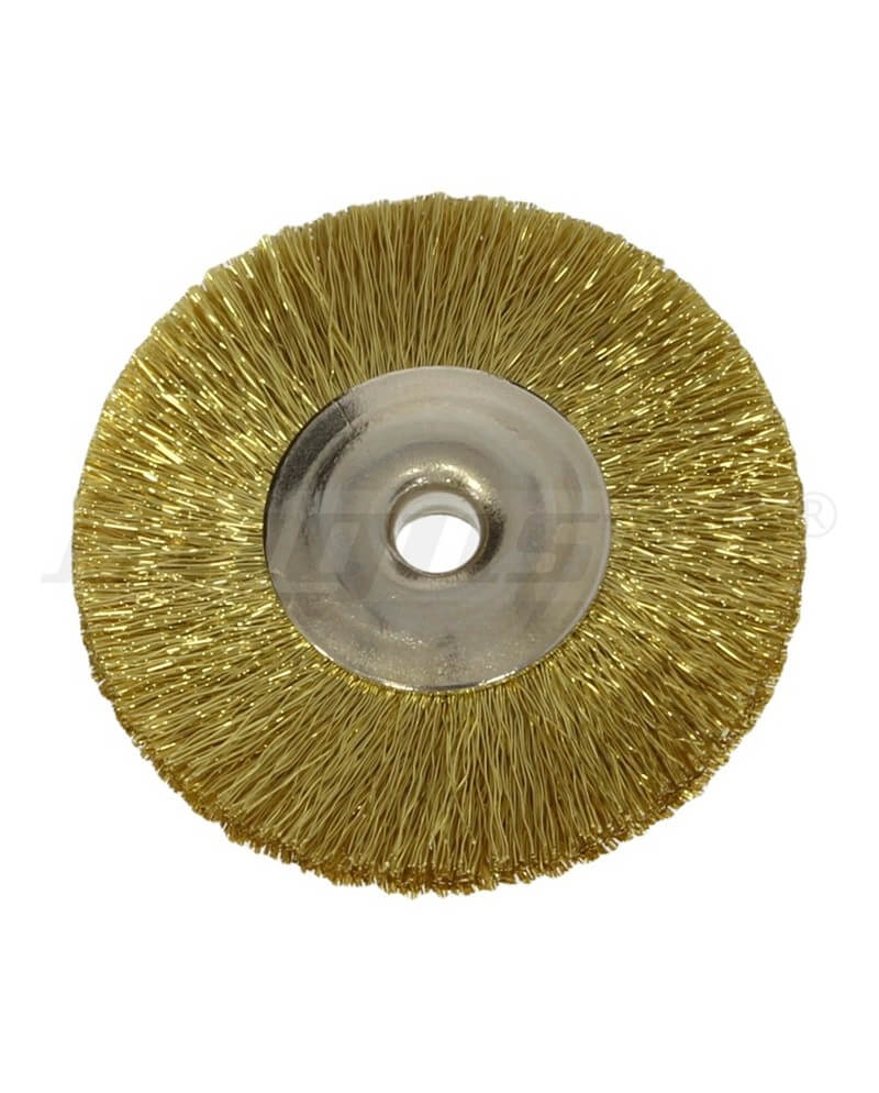 POLIRAPID Ø21 mm – Disques fil laiton lot 6 finition métal