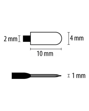 BECO 312229 – Stick nettoyage mousse Ø4 mm précision