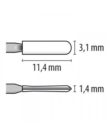 BECO 312227 – Stick nettoyage polyester Ø1,6 mm précision