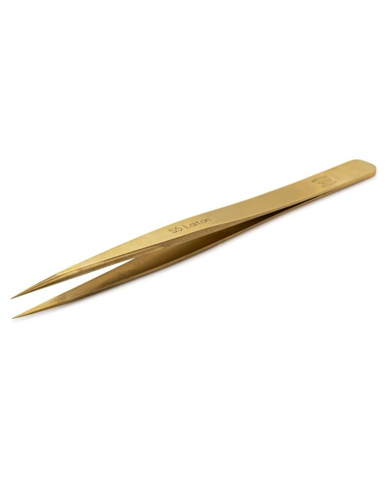 BECO 220317 – Brucelles laiton antimagnétiques forme S5