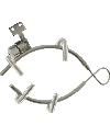 Horotec MSA00100D-A – Griffes loupe ARY lentille Ø25mm