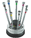 HOROTEC 01.100 – Assortiment tournevis socle tournant
