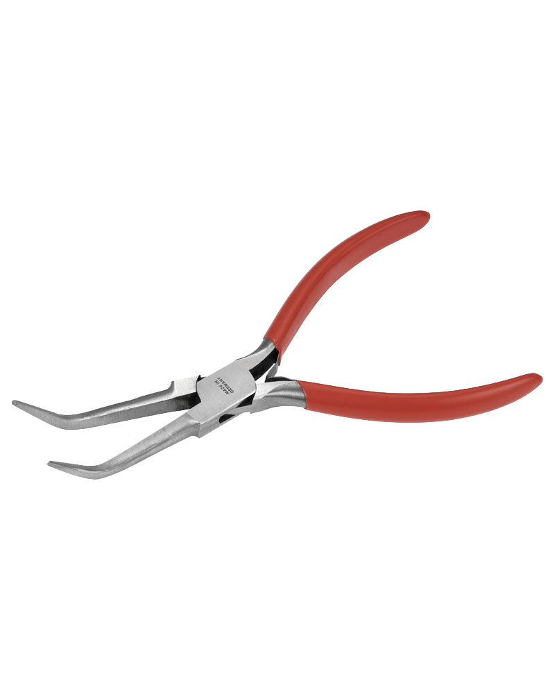 HOROTEC 11.205-C – Pince précision becs coudés