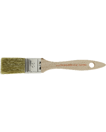 HOROTEC 26.163 – Pinceau plat soie blanche