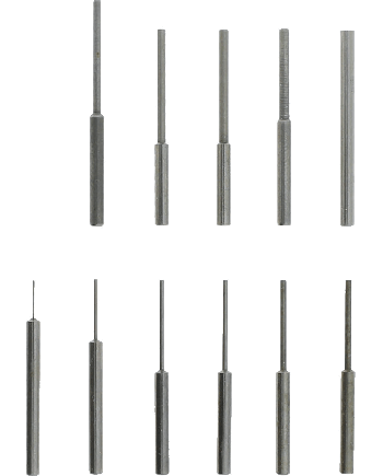 HOROTEC 10.503 / 10.503-A-B-C – Chasse-goupilles Ø0,40 à 2,00 mm